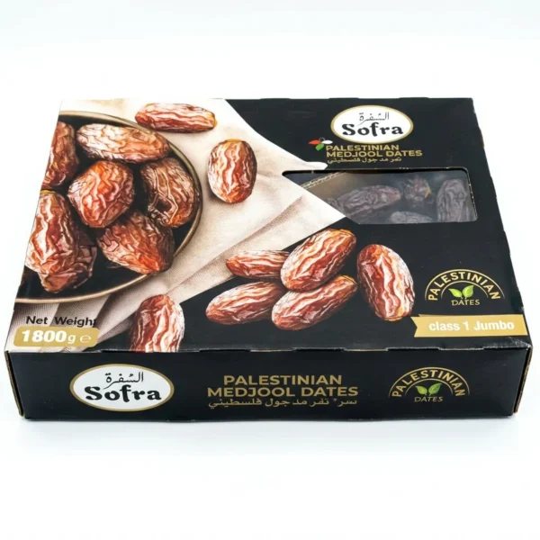 Palestinian Jumbo Medjool Dates Sofra 1.8kg