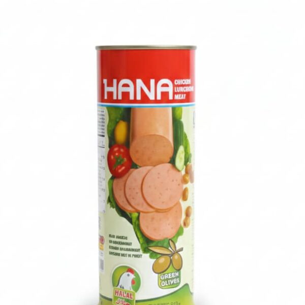 Hana Chicken Lunchon W Olive 830g