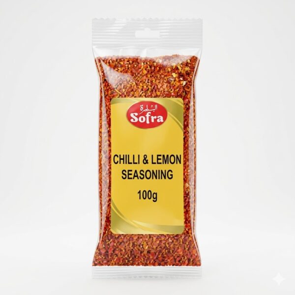 CHILLI & LEMON SEASONING 100G