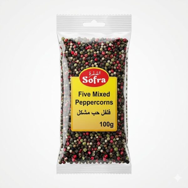 PEPPERCORN FIVE MIXED 100G