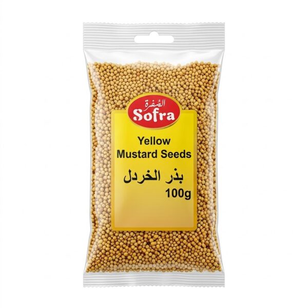 MUSTARD SEEDS YELLOW 100G